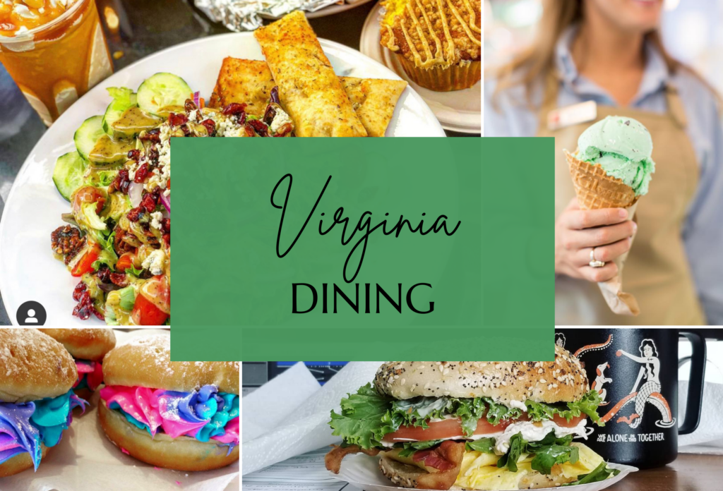 Best dining locations in Virginia